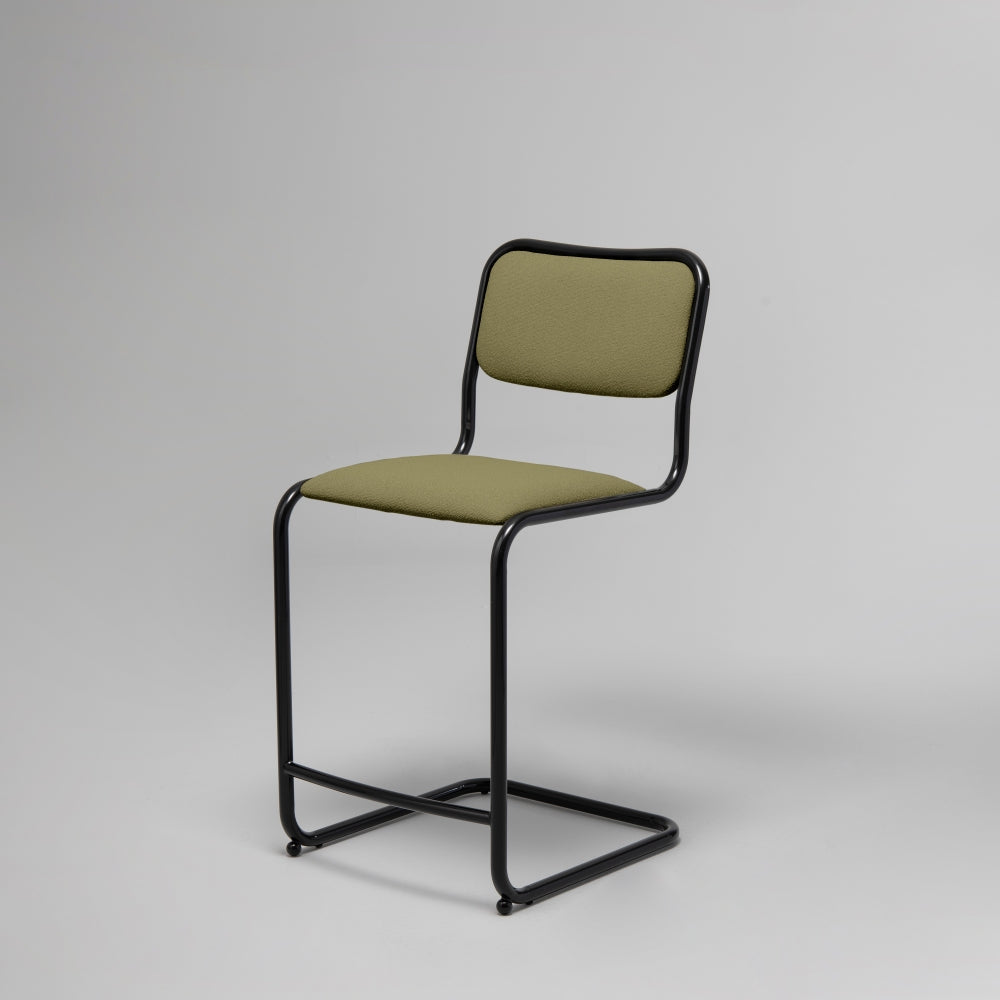 Loop Bench, Chrome & Clay